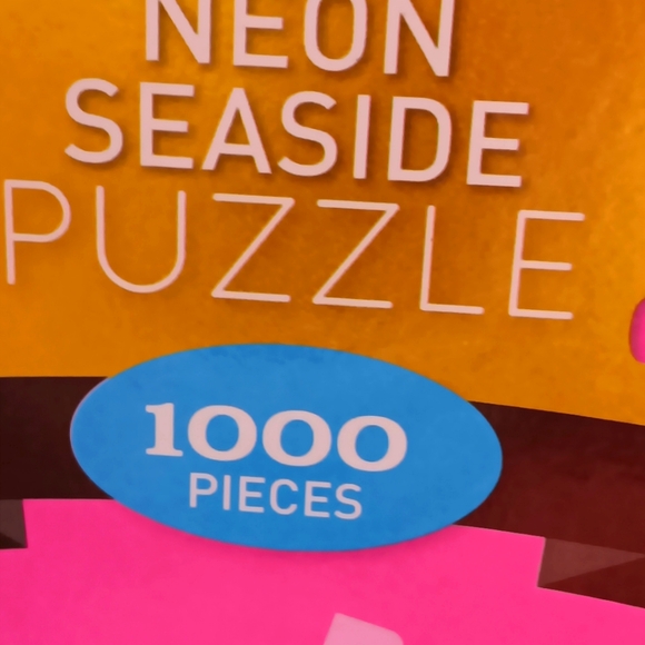 Neon Seaside 1000 pc. Puzzle New - Picture 7 of 7